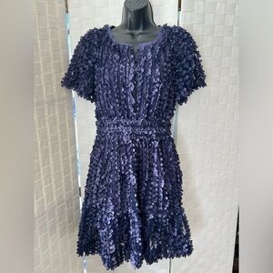 EUC $178 Anthropologie 3-D Lace Somerset Dress $88